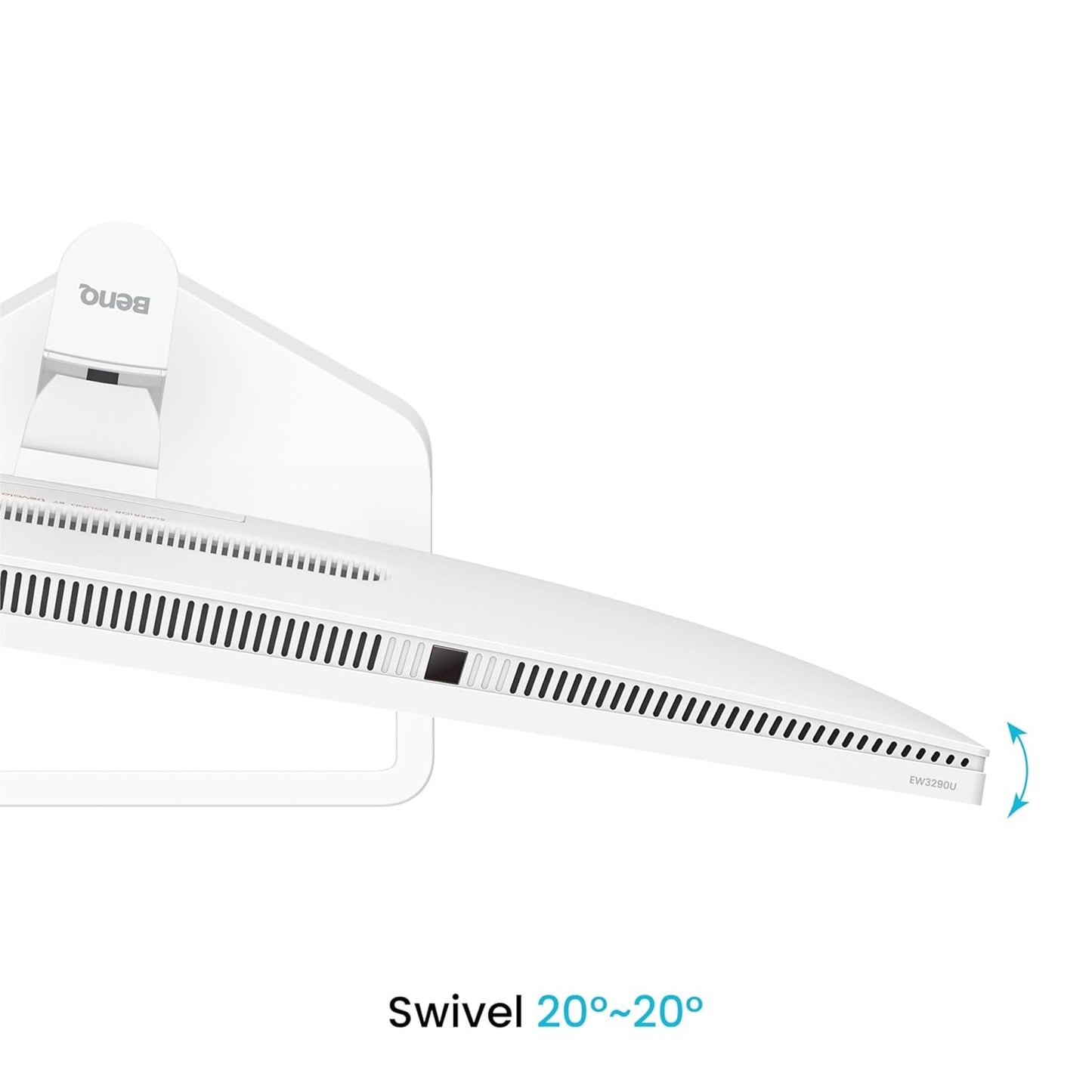 BenQ EW3290U｜32" 4K IPS Entertainment Monitor with treVolo Speakers & Remote Control