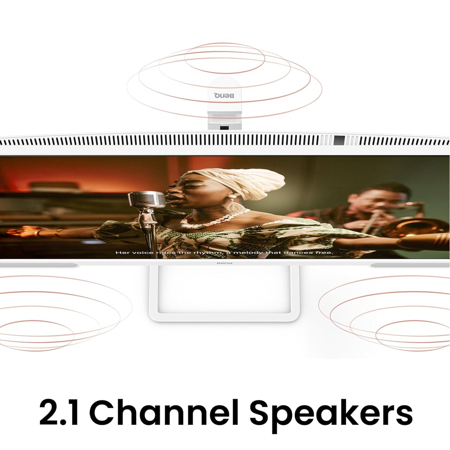 BenQ EW3290U｜32" 4K IPS Entertainment Monitor with treVolo Speakers & Remote Control