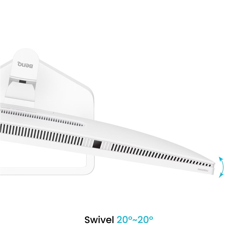 BenQ EW3290U｜32" 4K IPS Entertainment Monitor with treVolo Speakers & Remote Control