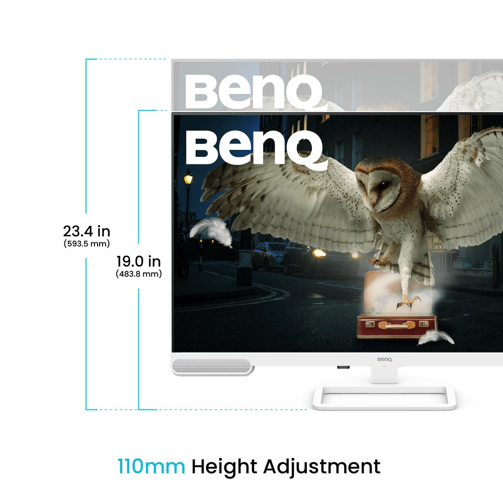 BenQ EW3290U｜32" 4K IPS Entertainment Monitor with treVolo Speakers & Remote Control