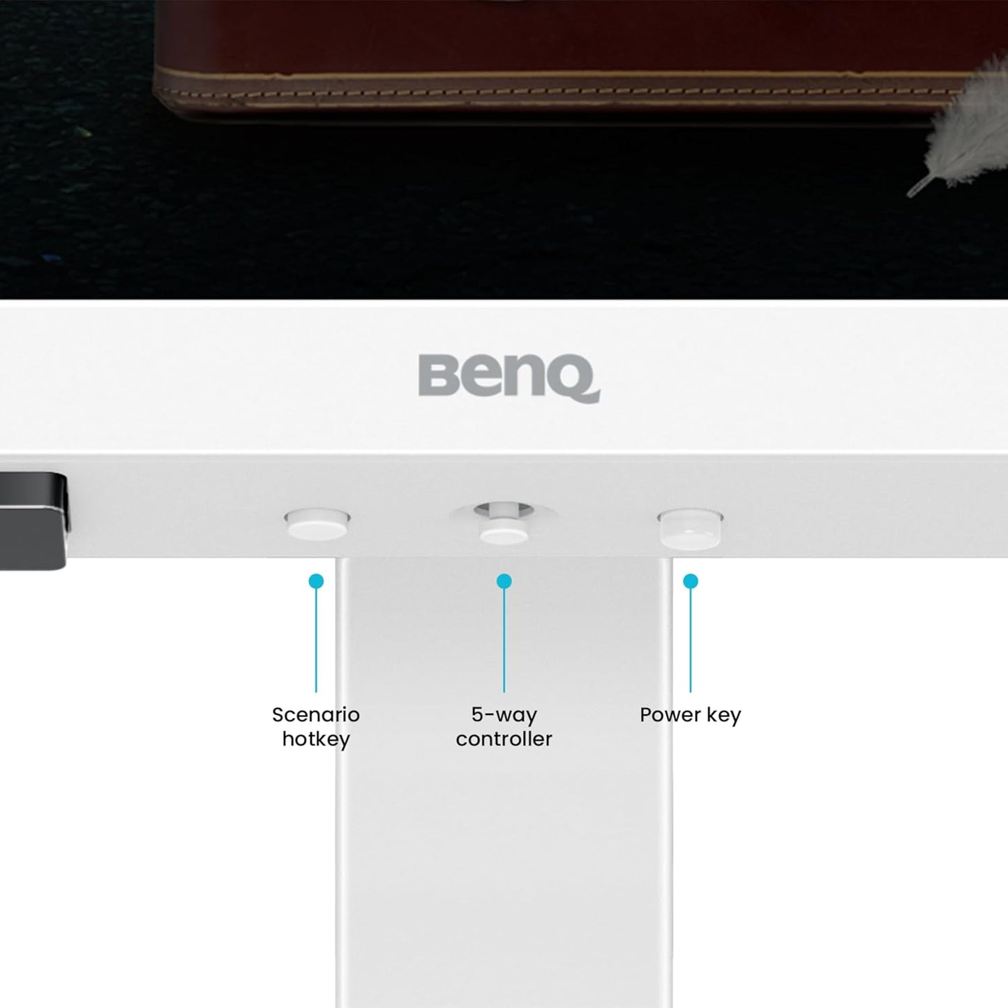 BenQ EW3290U｜32" 4K IPS Entertainment Monitor with treVolo Speakers & Remote Control