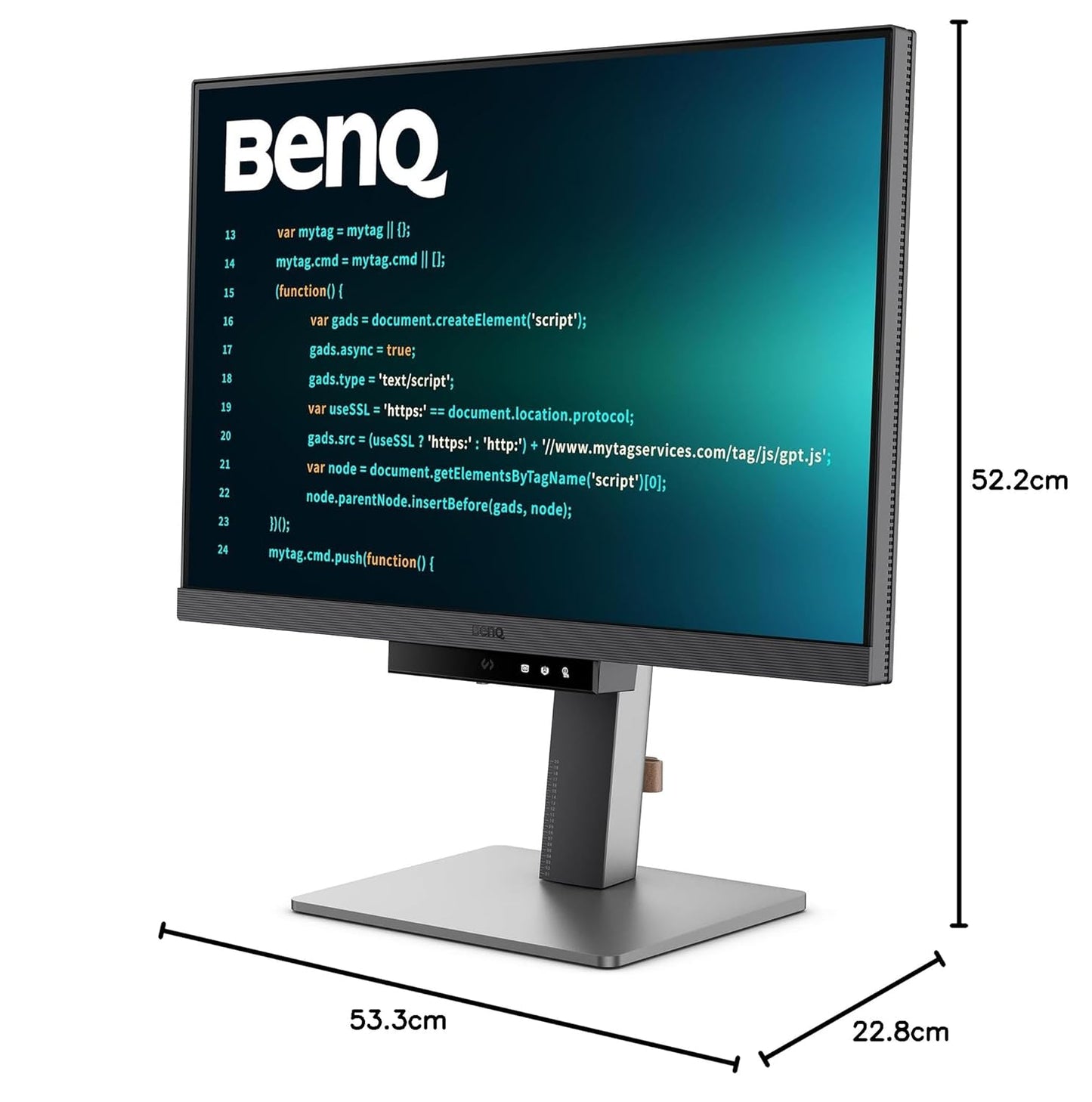 BenQ RD240Q｜24.1” 16:10 WQXGA USB-C Ergonomic Programming Monitor