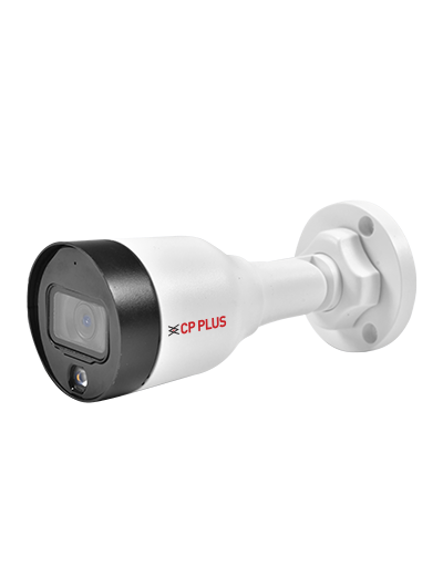 CP Plus CP-UNC-TA21L3C-LQ 2MP Dual Light Bullet Network Camera — illumax | 1080p | 30m IR + 30m Warm Light | H.265 | PoE | IP67 | Built-in Mic | Human Detection | DWDR | –40°C
