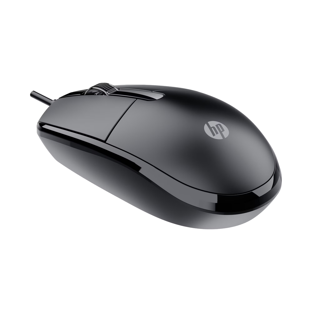 HP M10 G2 Wired USB Optical Mouse (CV3G9AA#ACJ) — 1200 DPI | 3 Buttons | USB 2.0 | Ambidextrous | 1.5m Cable | Plug & Play | Black | 1-Year HP Warranty