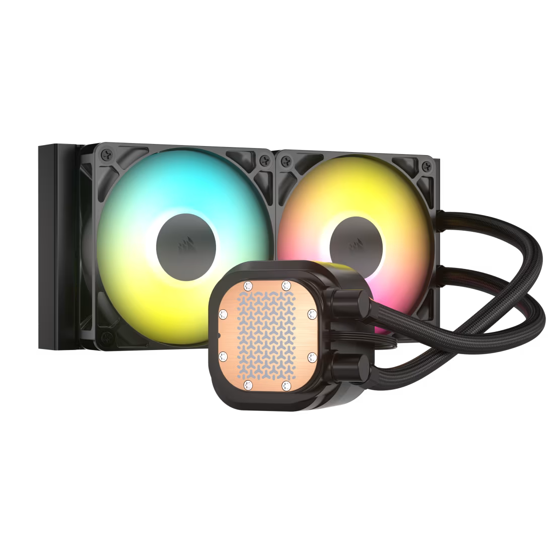 Corsair Nautilus RS ARGB AIO Liquid CPU Cooler — Black | 240mm / 360mm | Intel LGA1851/1700 / AMD AM5/AM4