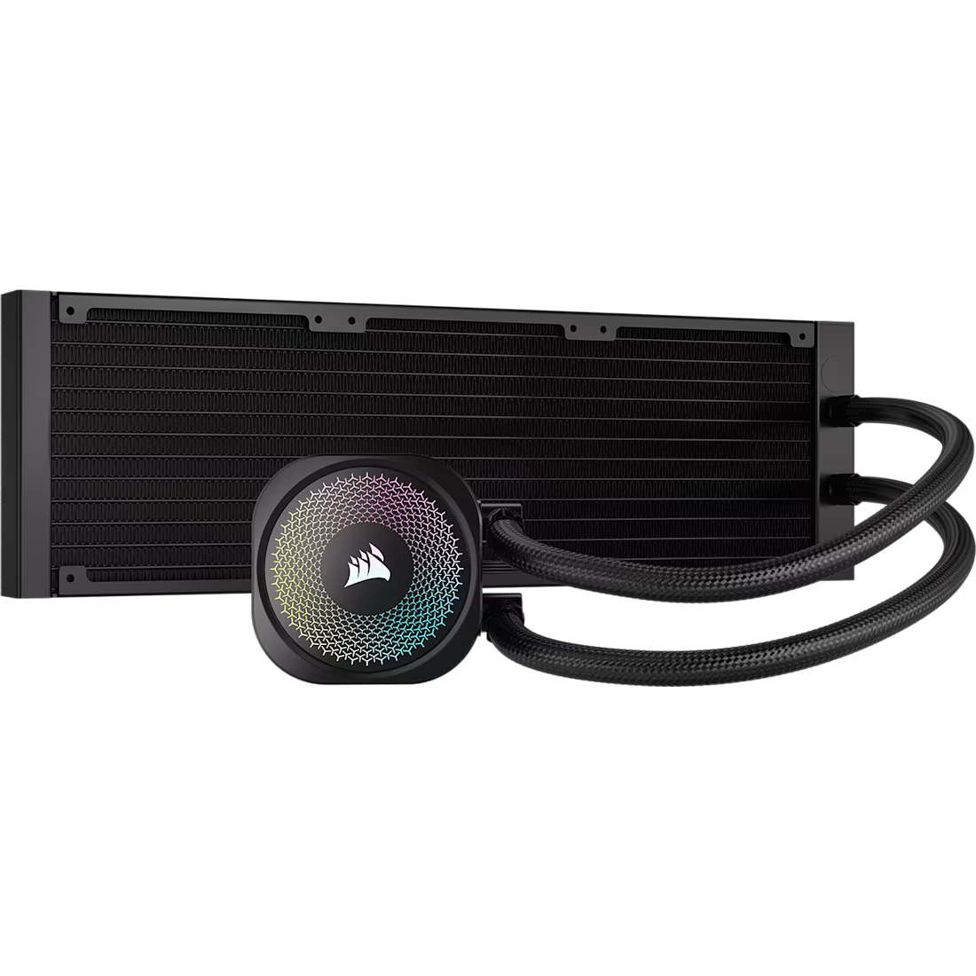 Corsair Nautilus RS ARGB AIO Liquid CPU Cooler — Black | 240mm / 360mm | Intel LGA1851/1700 / AMD AM5/AM4