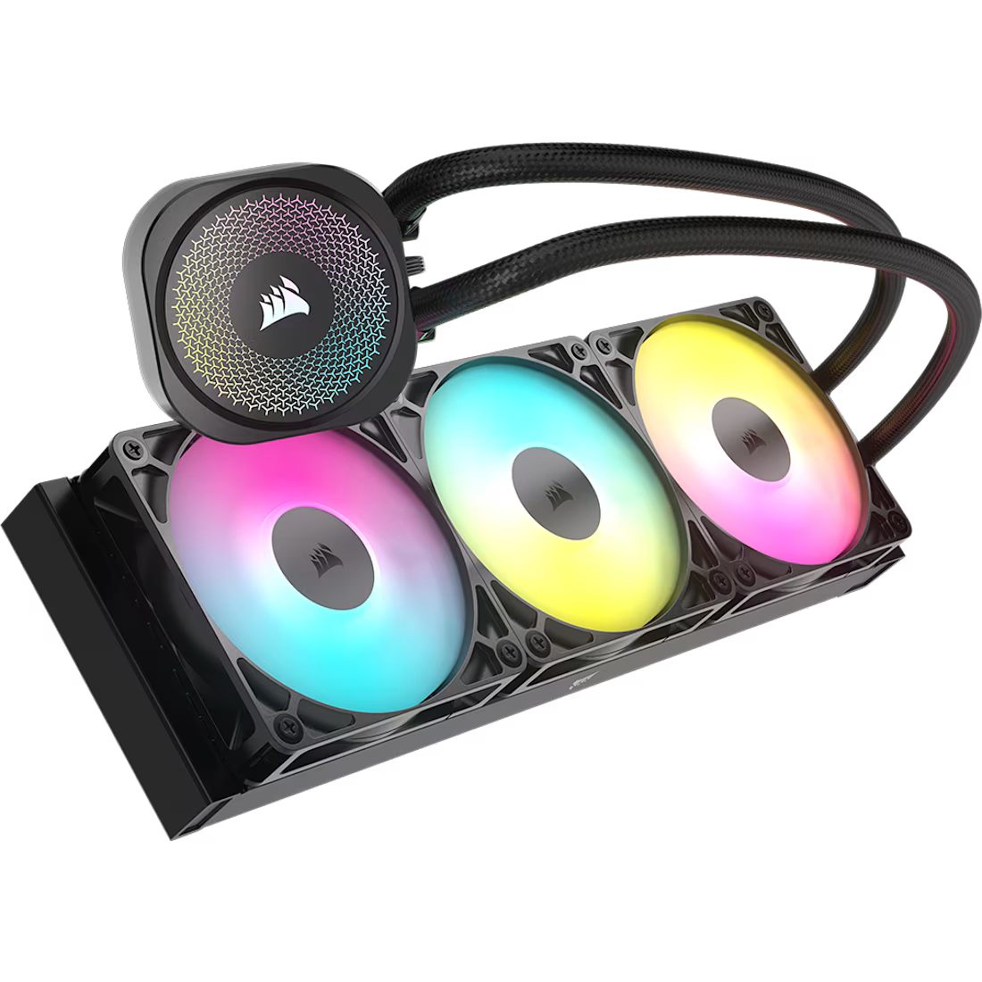 Corsair Nautilus RS ARGB AIO Liquid CPU Cooler — Black | 240mm / 360mm | Intel LGA1851/1700 / AMD AM5/AM4