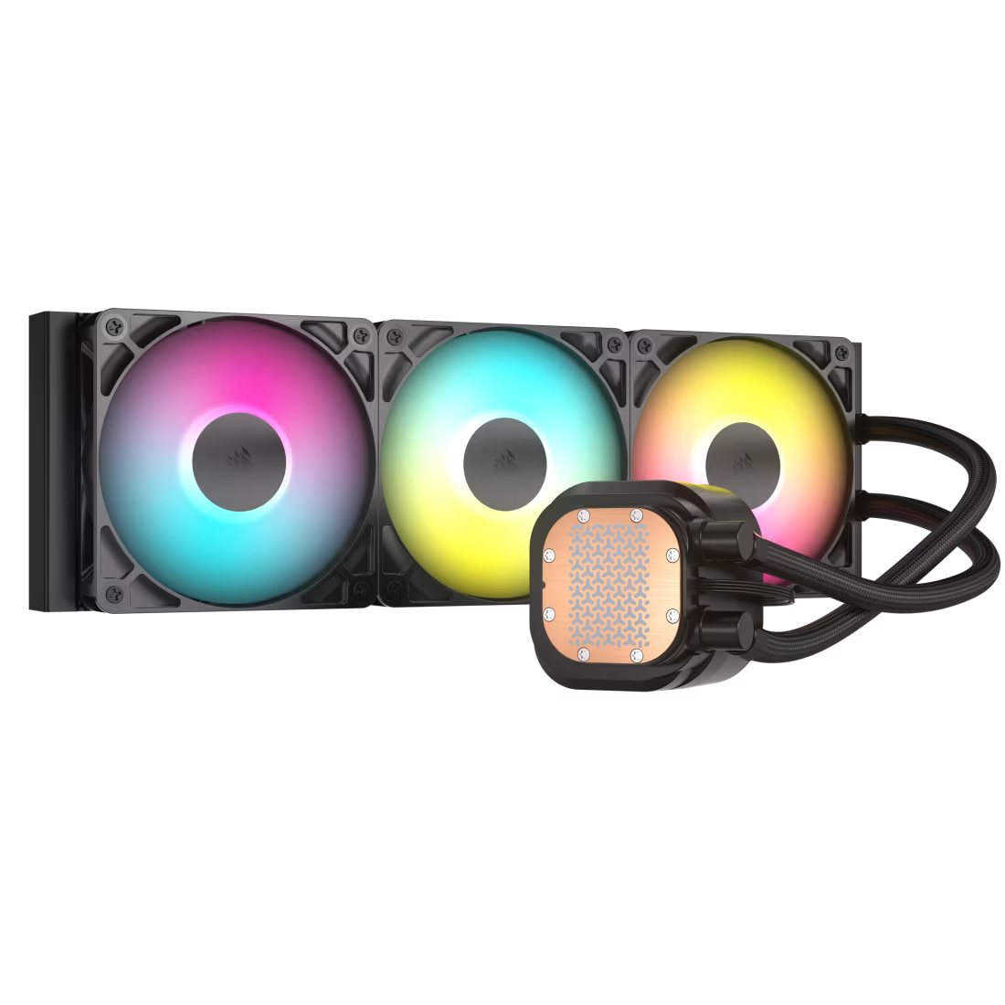 Corsair Nautilus RS ARGB AIO Liquid CPU Cooler — Black | 240mm / 360mm | Intel LGA1851/1700 / AMD AM5/AM4