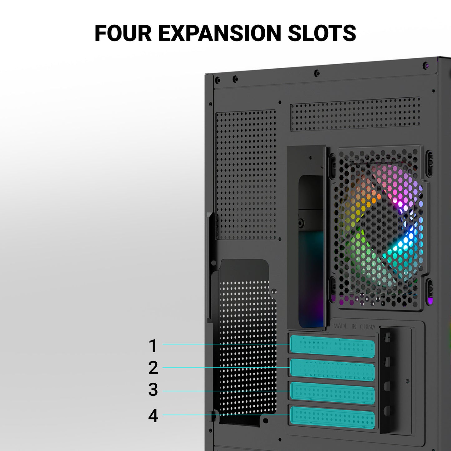 Ant Esports Crystal Z2 Mid-Tower / Micro-ATX / Mini-ITX Case