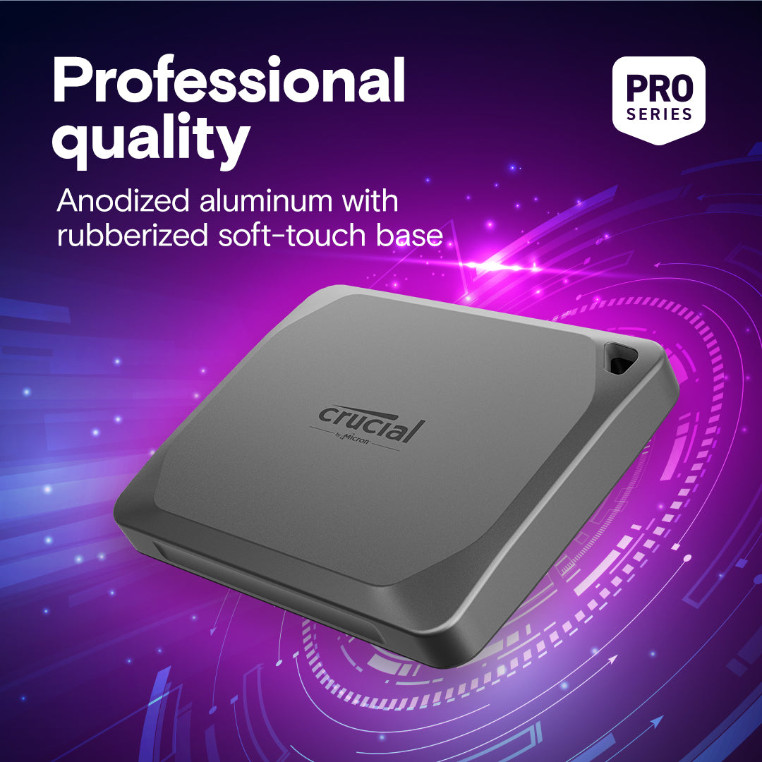 Crucial X9 Pro Portable SSD (1Tb/2Tb/4Tb) (1050 MBPS)