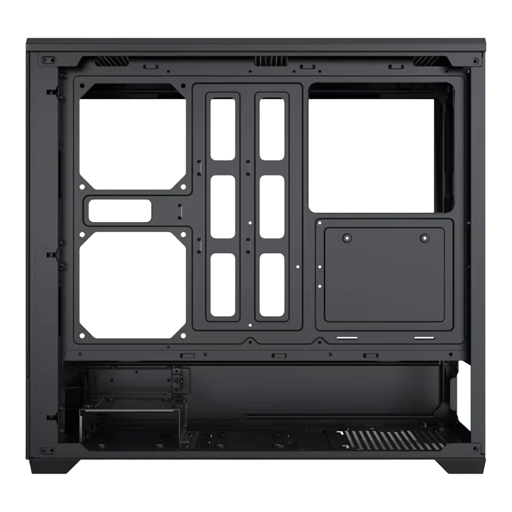 Ant Esports Crystal X6 Lite Gaming Cabinet (AESP0409) — E-ATX/ATX/M-ATX/M-ITX | 6 Pre-Installed Fans | 430mm GPU Support | 360mm AIO | USB-C I/O | 1-Year Warranty