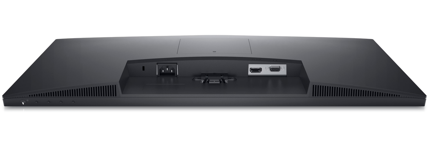 Side profile of Dell E2723HN demonstrating the adjustable tilt functionality
