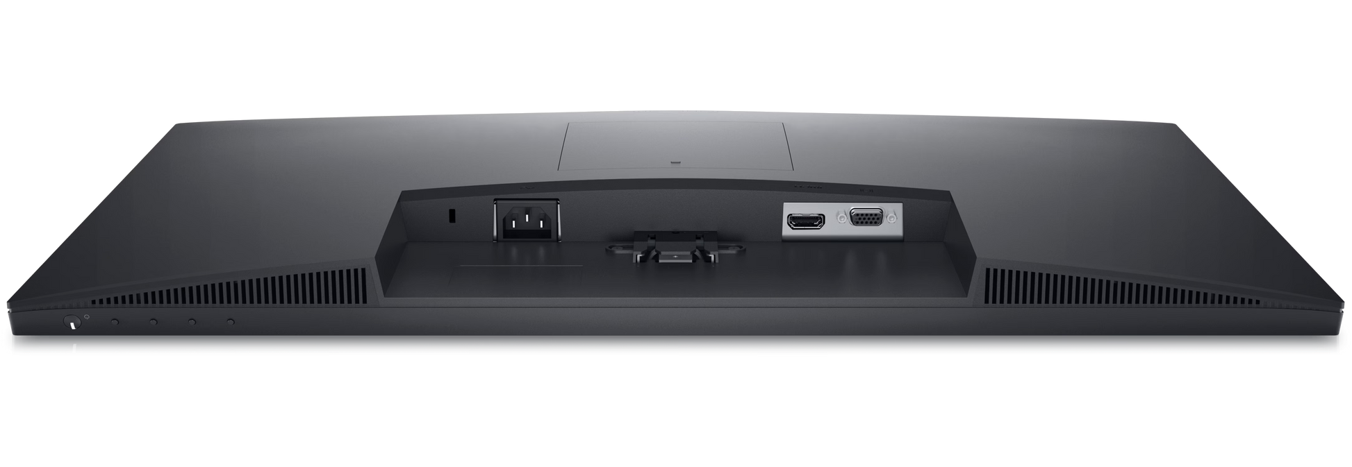 Side profile of Dell E2723HN demonstrating the adjustable tilt functionality
