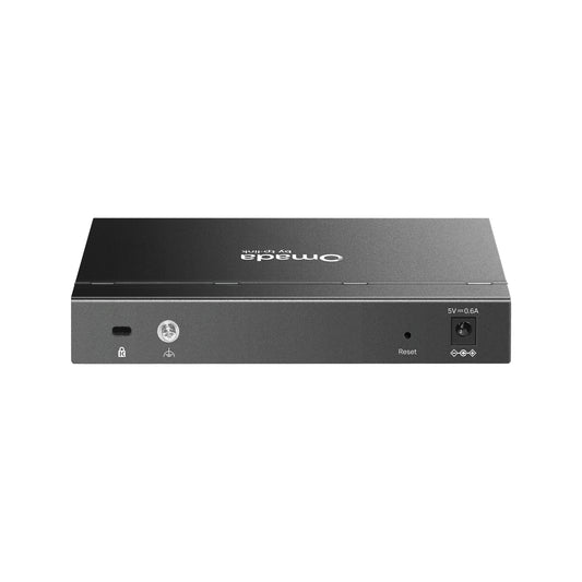 TP-Link Omada ES208G 8-Port Gigabit Easy Managed Switch — Fanless | VLAN | QoS | Omada Cloud | Metal