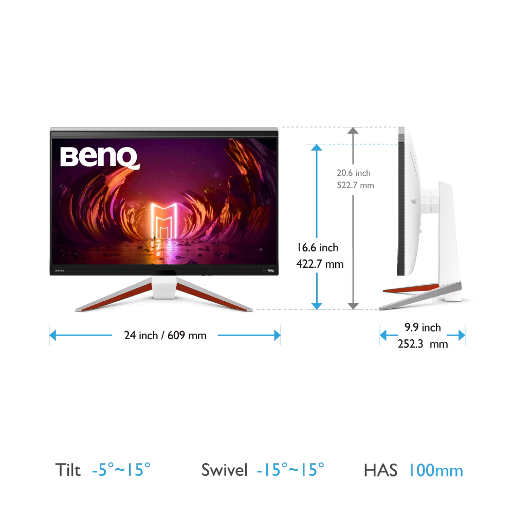 BenQ EX2710U | MOBIUZ 4K 27-inch True HDMI 2.1 Gaming Monitor