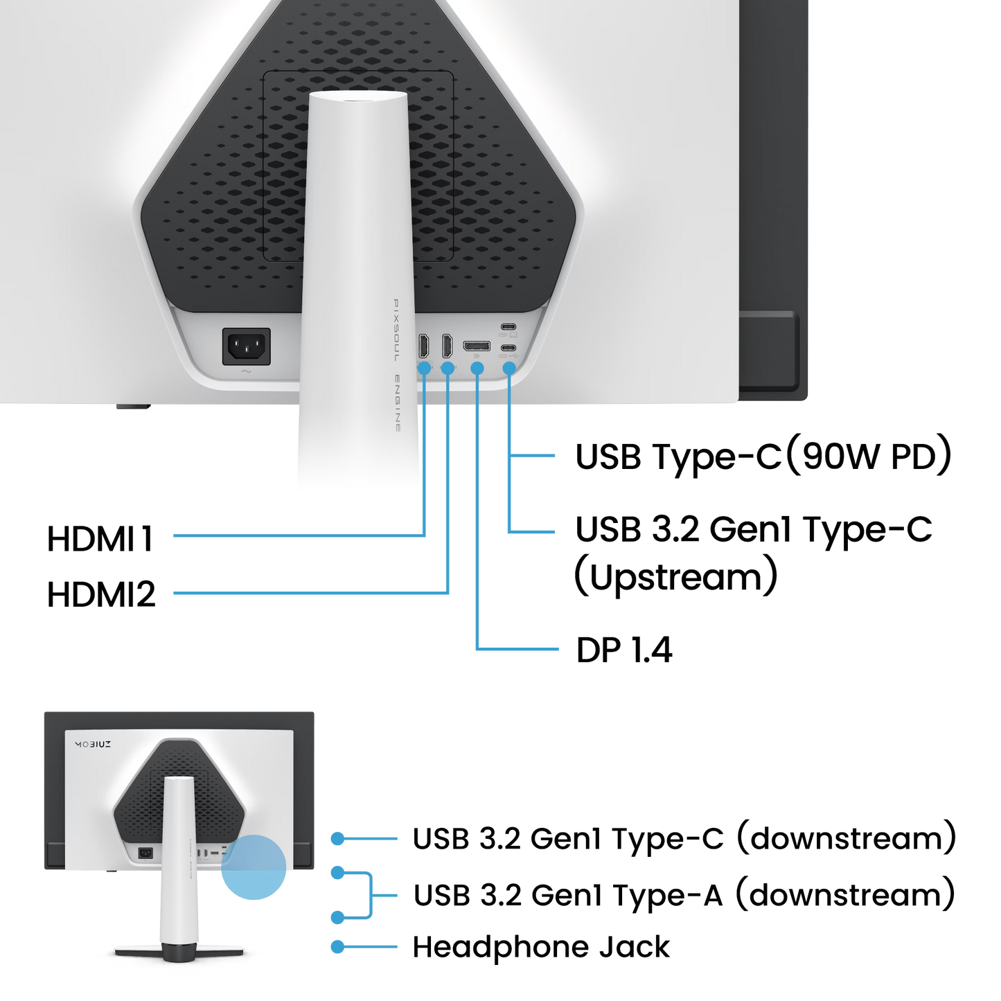 BenQ EX271UZ | 27” 4K 240Hz MOBIUZ OLED Gaming Monitor