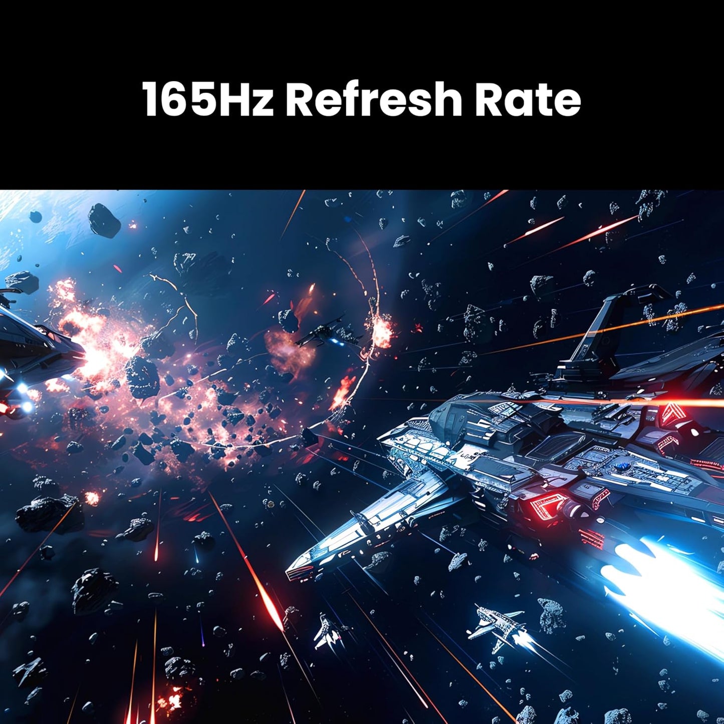 BenQ EX271U｜27” 165Hz 4K AI Powered PixSoul Gaming Monitor