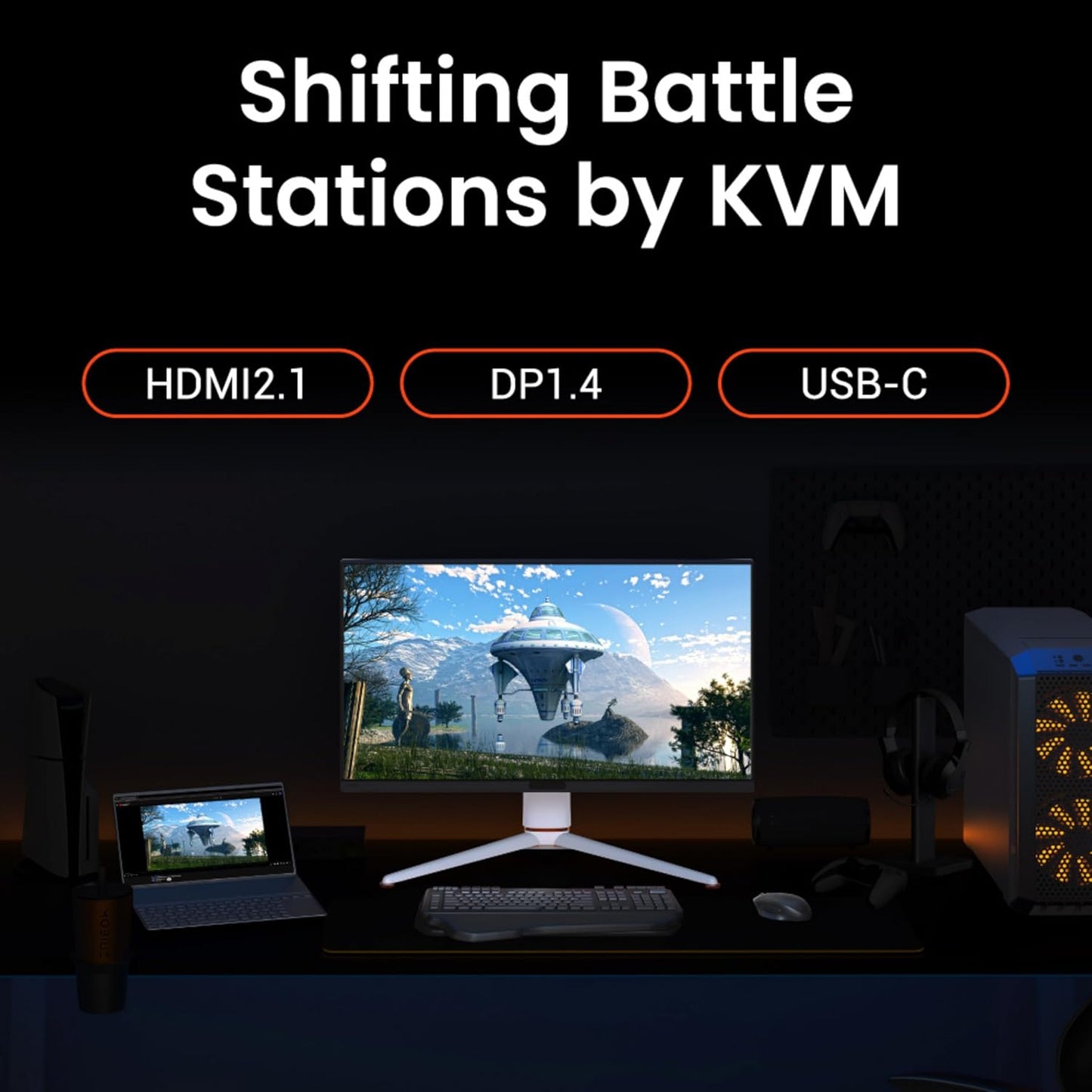 BenQ EX271U｜27” 165Hz 4K AI Powered PixSoul Gaming Monitor