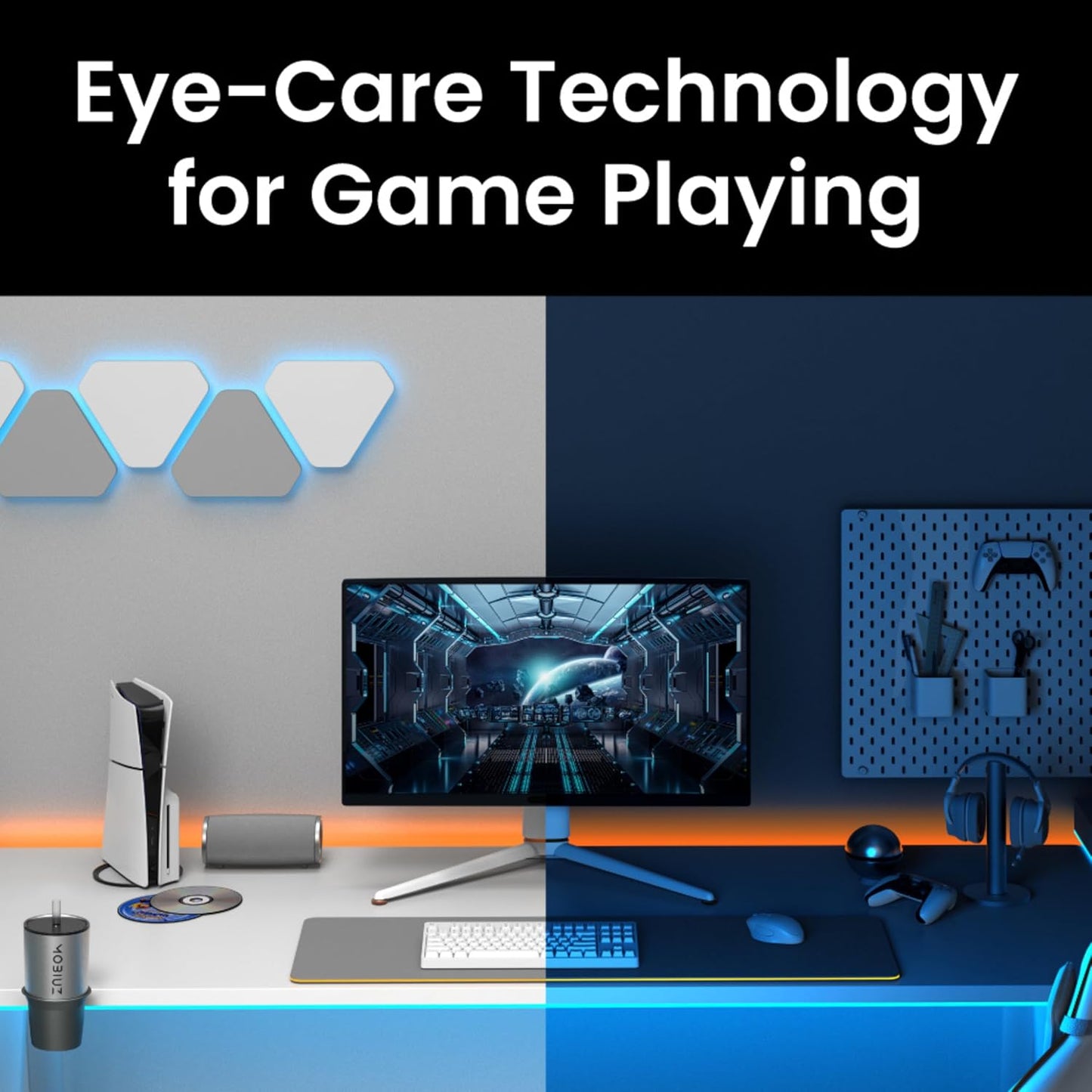 BenQ EX271U｜27” 165Hz 4K AI Powered PixSoul Gaming Monitor