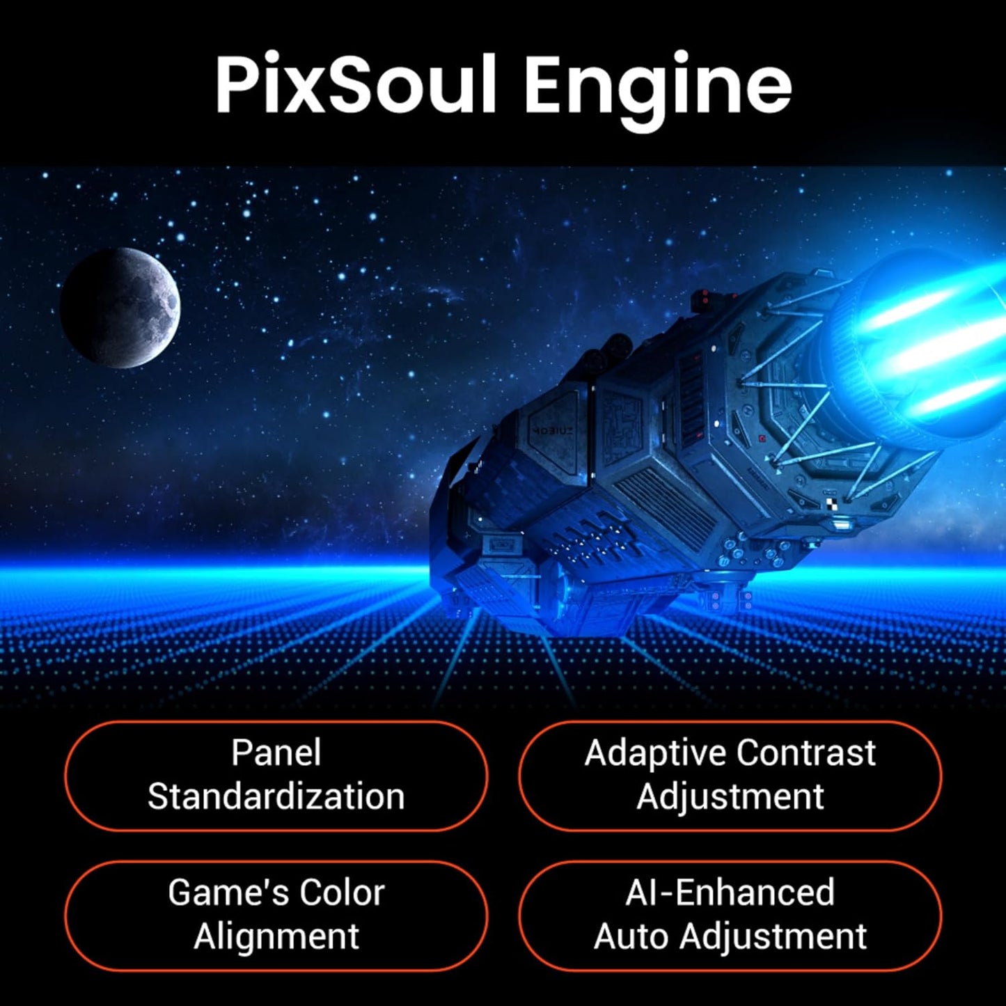 BenQ EX271｜27” 180Hz AI Powered PixSoul Gaming Monitor