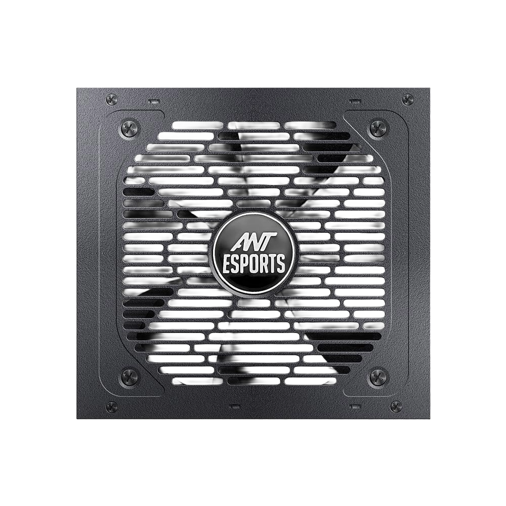 Ant Esports FP550B Force Series 550W 80 Plus Bronze Non-Modular Gaming Power Supply — Active PFC | Flat Black Cables | Silent Fan