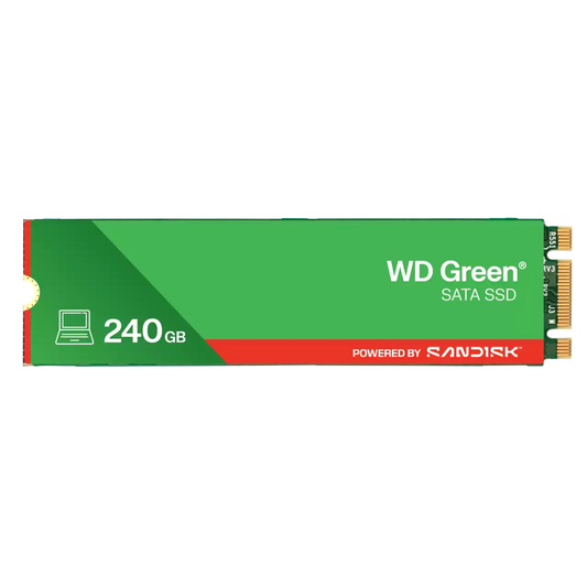 WD Green SATA SSD M.2 2280 (120GB/240GB/480GB)