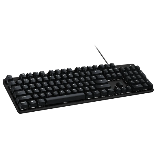 Logitech G413 SE Full-Size Mechanical Gaming Keyboard (920-010859) — GX Brown Tactile Switches | 50M Cycles | PBT Keycaps | Aluminium Top Case | White LED | 6KRO Anti-Ghosting | USB 2.0 | 1.8m Cable | 2-Year Warranty