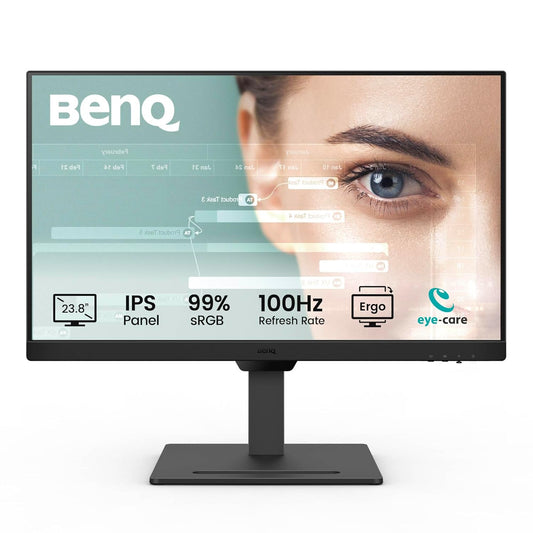 BenQ GW2490T I 23.8" 100Hz 99% sRGB Ergonomic Eye-Care Home Office Monitor