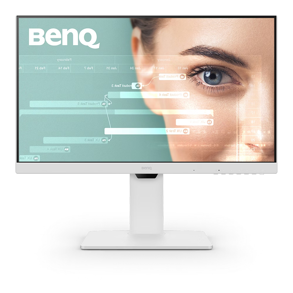 BenQ GW2786TC 27" IPS 100Hz Full HD Coding Monitor — USB-C 65W PD | Daisy Chain | White