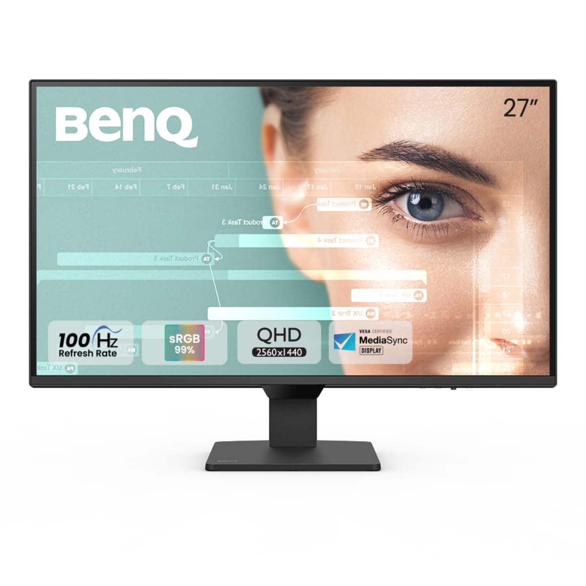 BenQ GW2790Q｜27" 2K 100Hz 99% sRGB Eye-Care Home Office Monitor