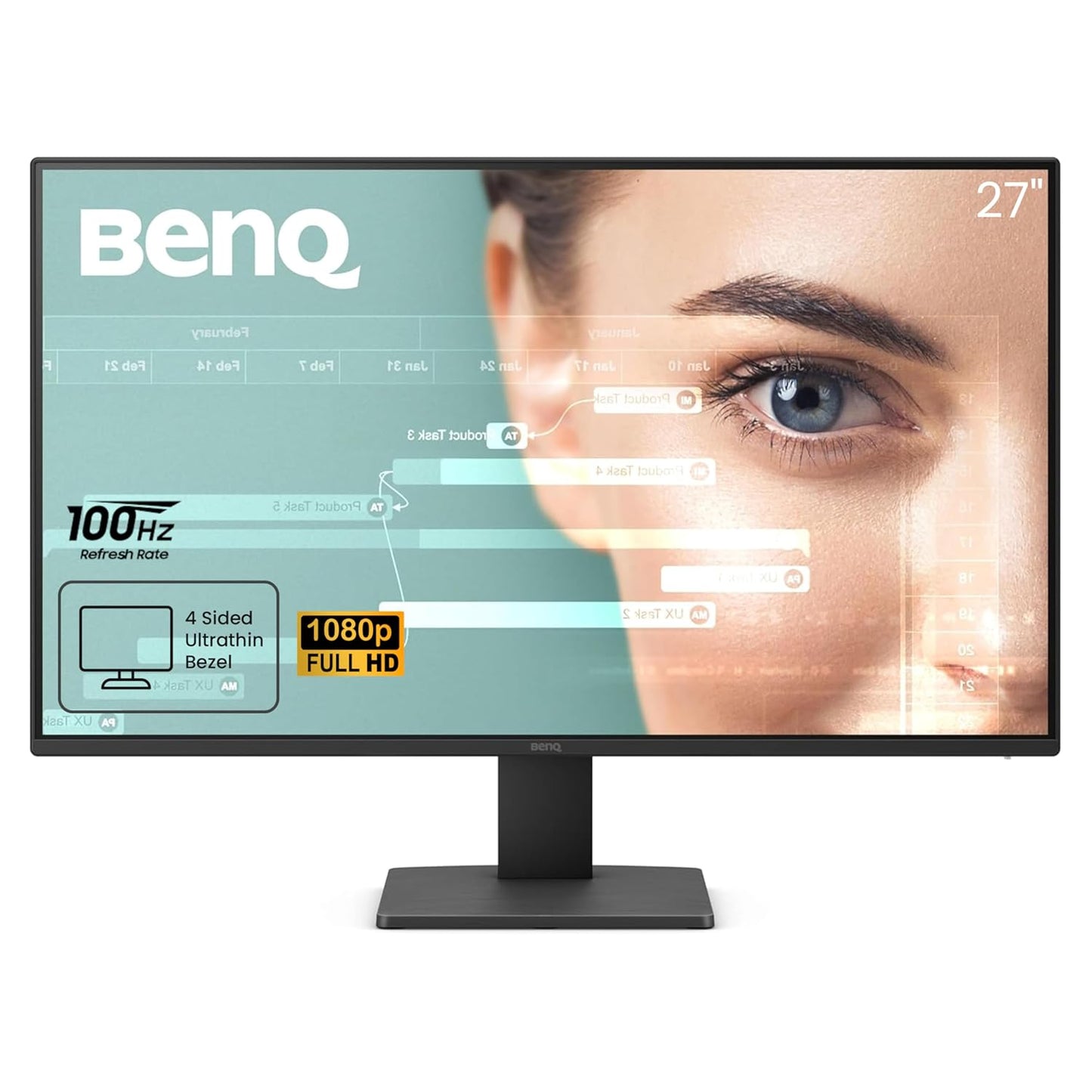 BenQ GW2791 I 27" FHD 100Hz Eye Care Monitor with 99% sRGB Color Excellence