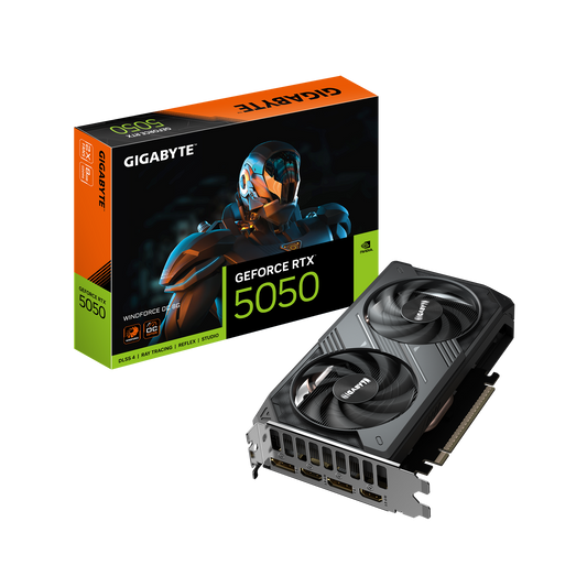 Gigabyte GeForce RTX 5050 Windforce OC 8GB Graphics Card