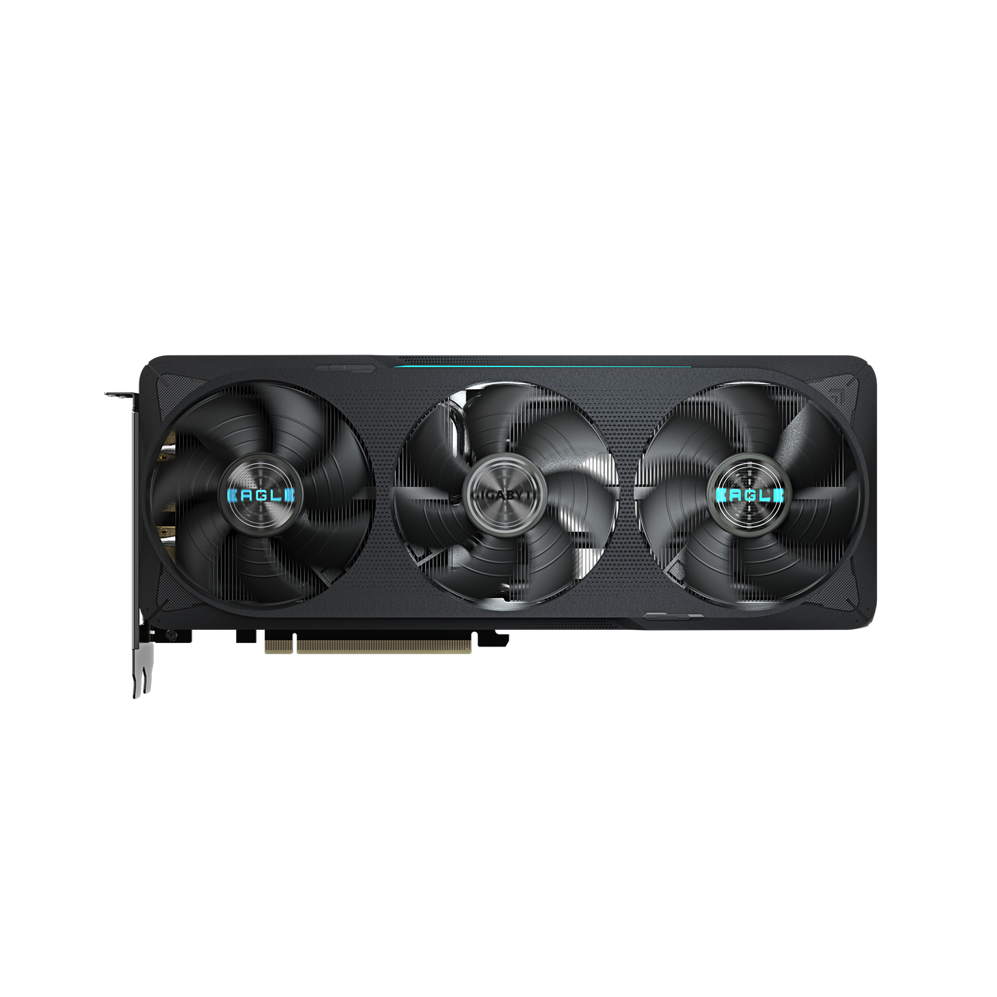 Alternate Spinning Fans and 3D Stripe Blades on RTX 5070 Eagle OC SFF
