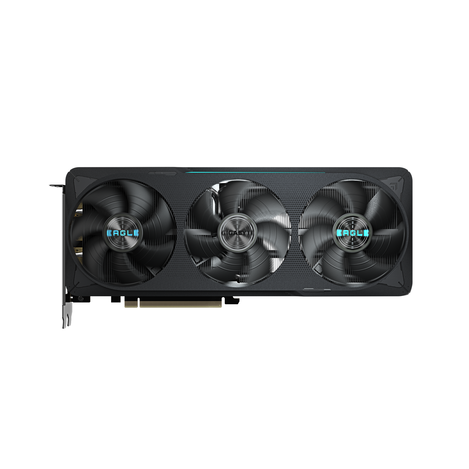 Alternate Spinning Fans and 3D Stripe Blades on RTX 5070 Eagle OC SFF
