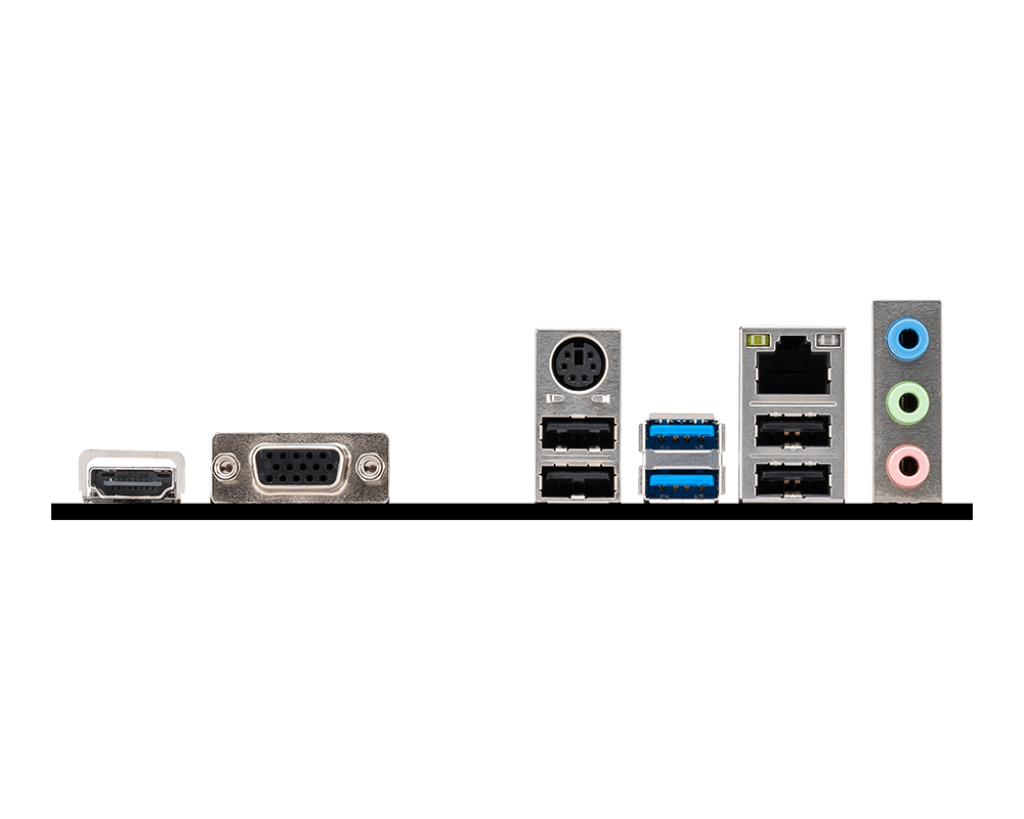 MSI Pro H510M-B Motherboard — memory slots and chipset overview