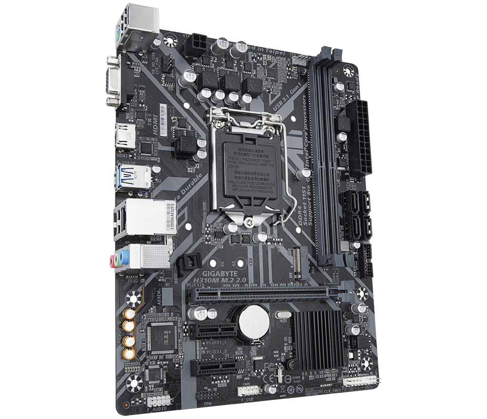 Gigabyte H310M M.2 Motherboard