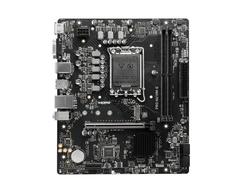 MSI Pro H610M-E DDR5 Motherboard