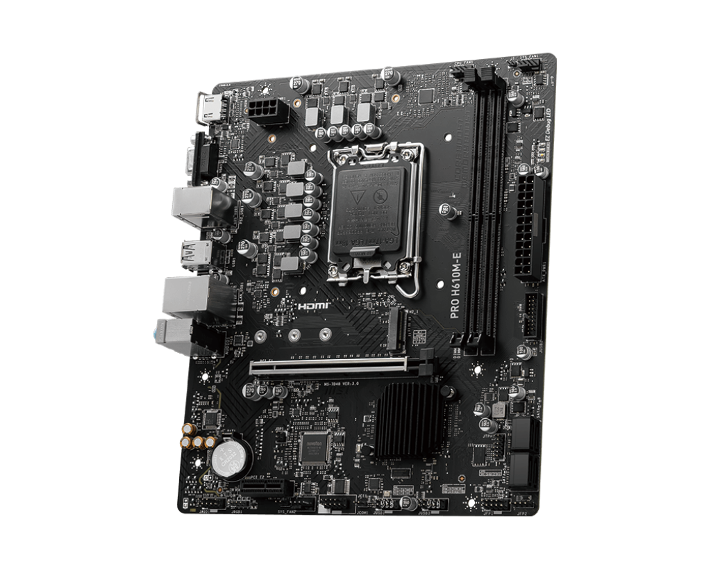MSI Pro H610M-E DDR5 Motherboard