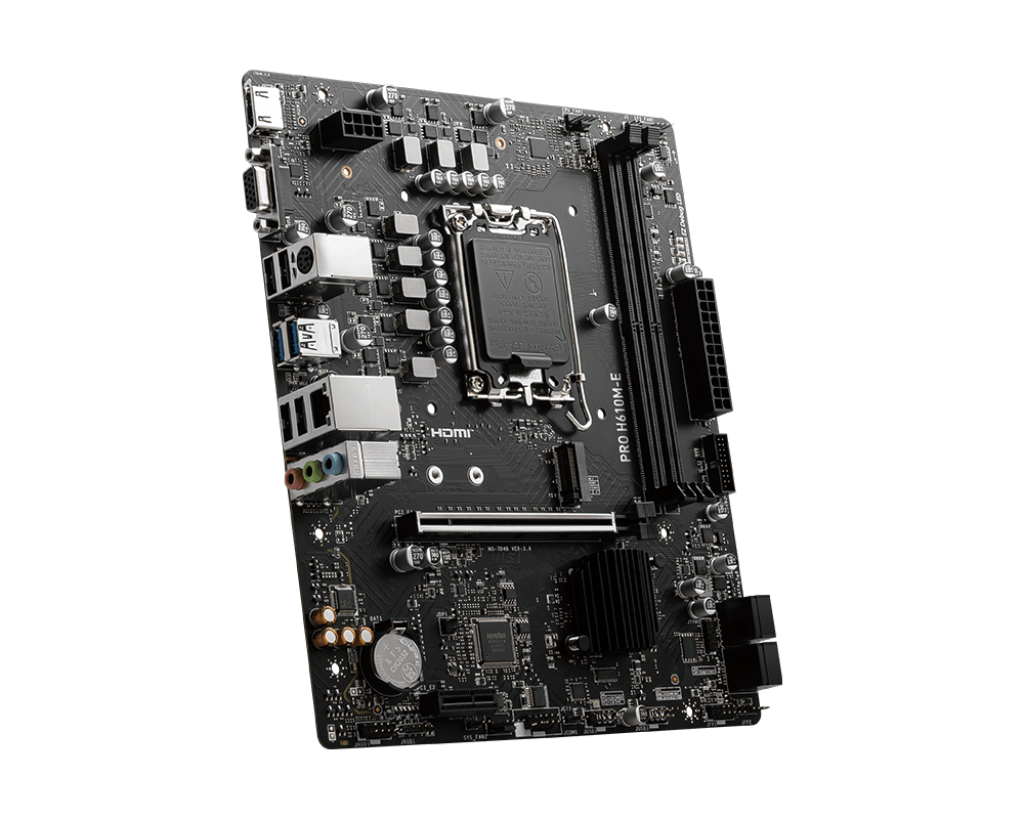 MSI Pro H610M-E DDR5 Motherboard