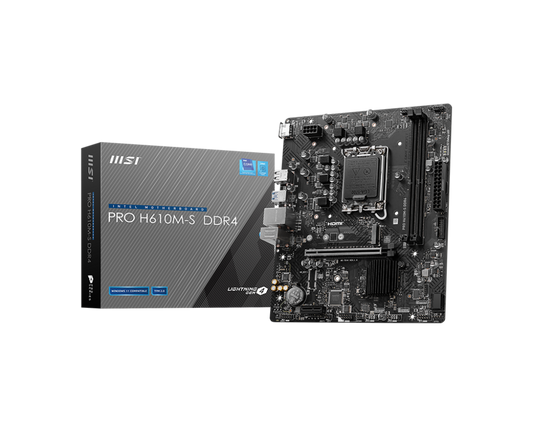 MSI Pro H610M-S DDR4 Motherboard