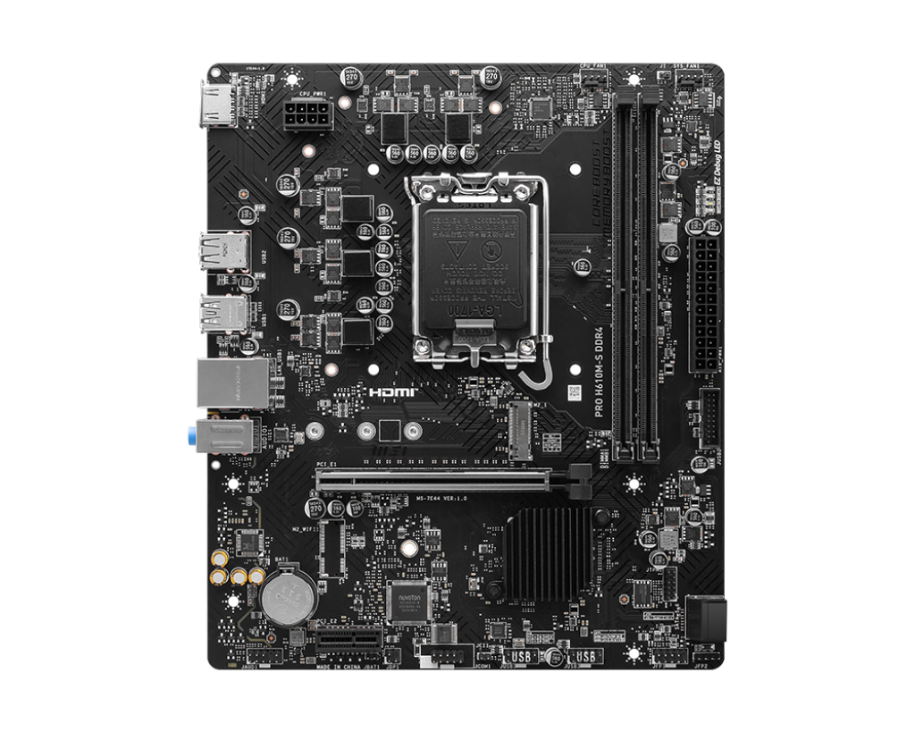 MSI Pro H610M-S DDR4 Motherboard