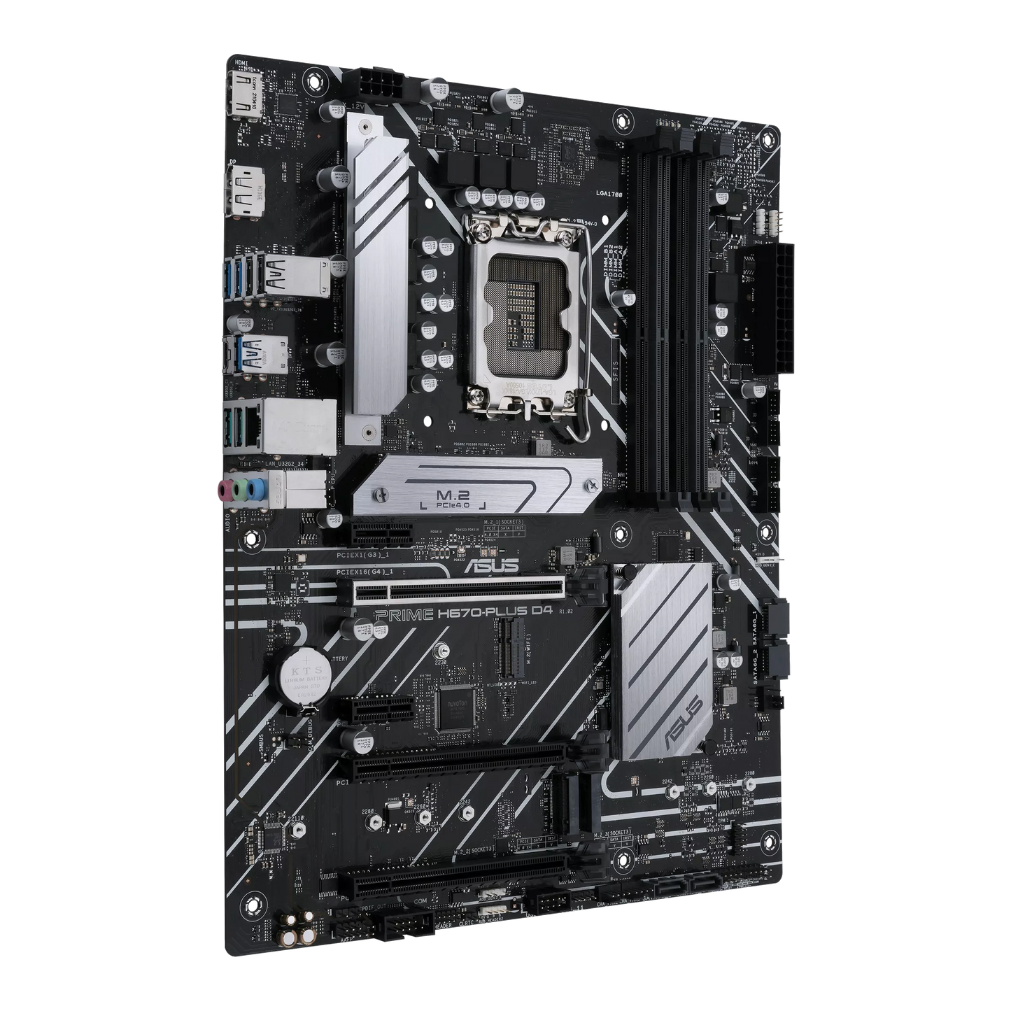 ASUS Prime H670-PLUS D4 Motherboard