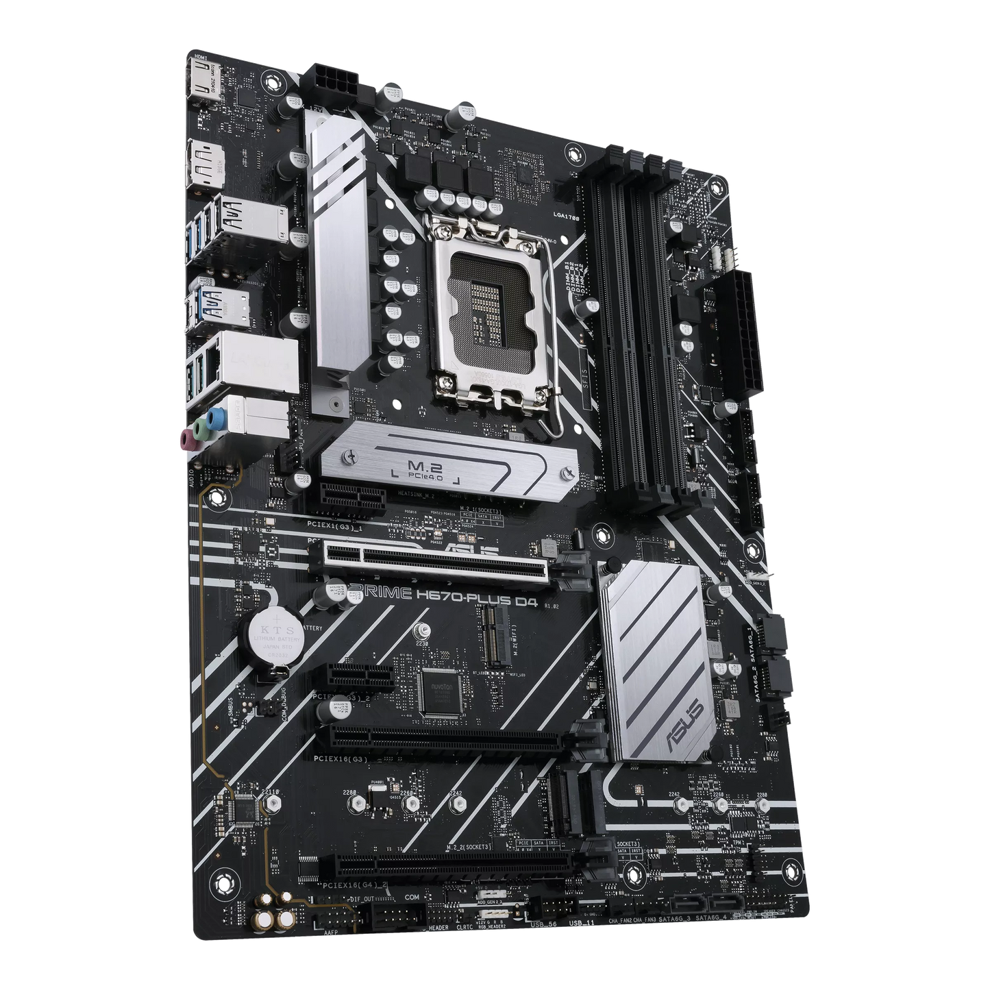ASUS Prime H670-PLUS D4 Motherboard