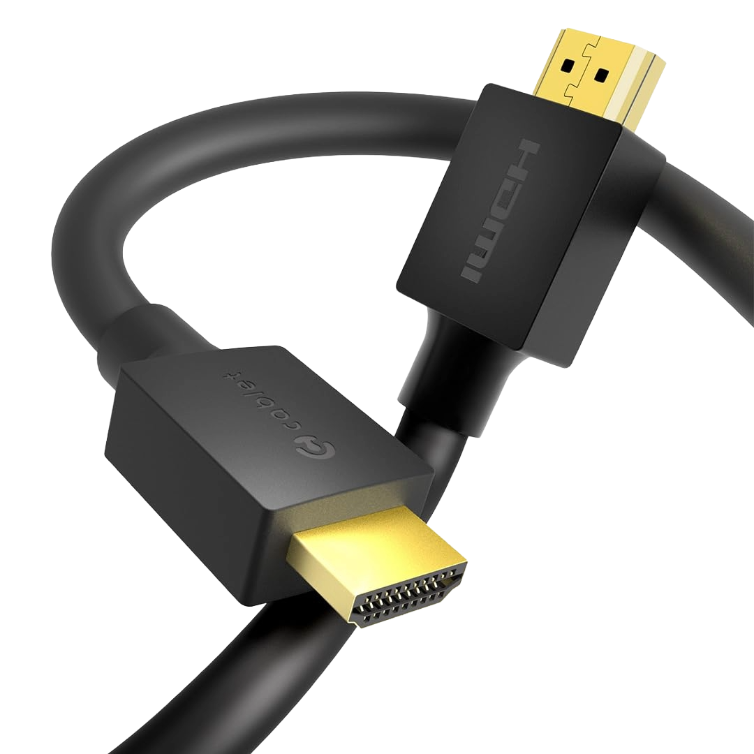 Cablet HDMI 2.0 Cable with Ethernet — 18Gbps | 4K@60Hz | 3D | ARC | Gold-Plated Connectors | Made in India (1.5m / 3m / 5m / 10m / 15m / 20m)