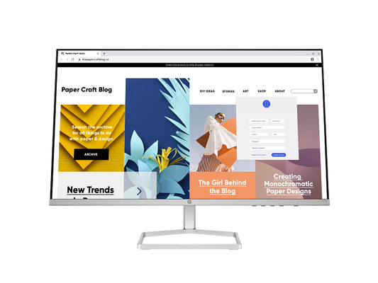 HP Series 5 27-inch FHD Monitor 527sf — 100Hz | IPS | 99% sRGB | HP Eye Ease | Eyesafe® Certified | 3-Sided Micro-Edge (94F45A6)