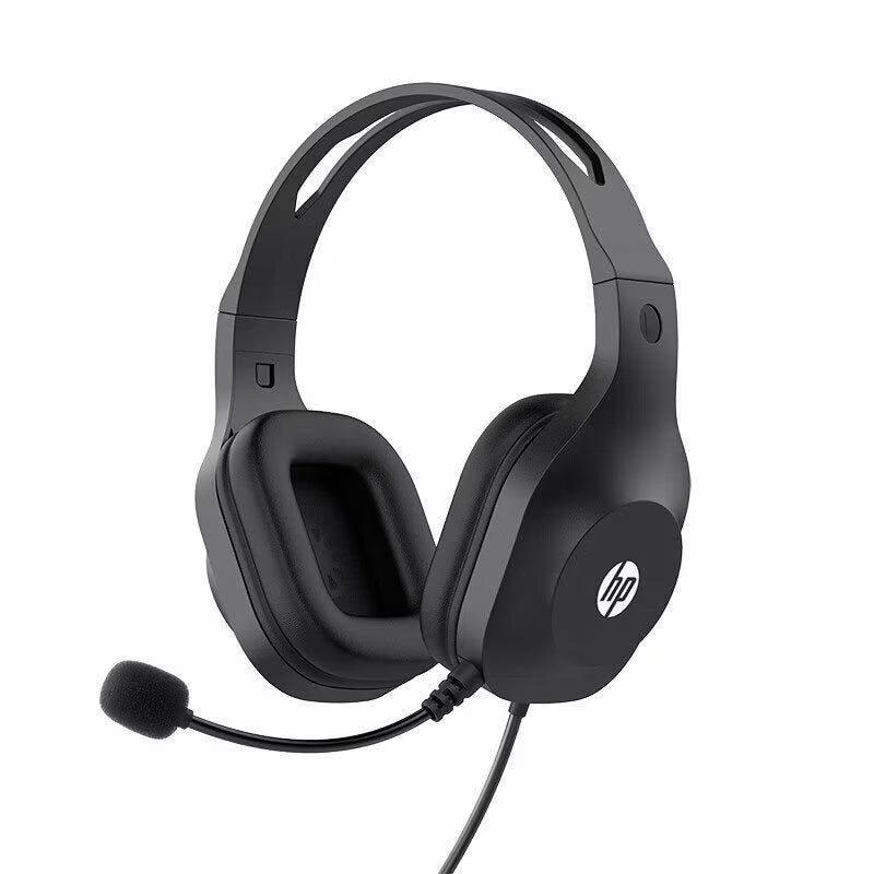 HP H120 Stereo USB Headset — Black (9Z4V9AA)