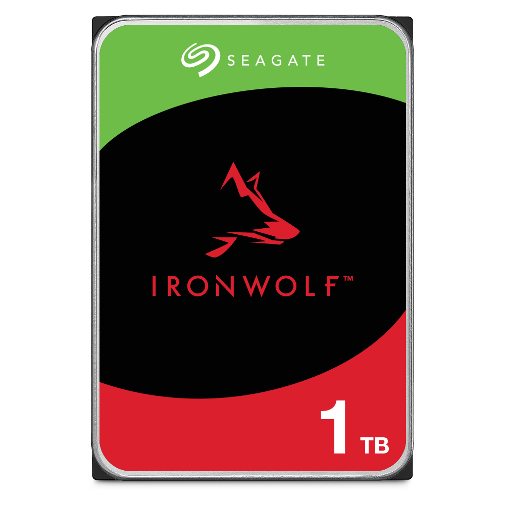 Seagate IronWolf NAS Hard Drive (1 TB – 18 TB)