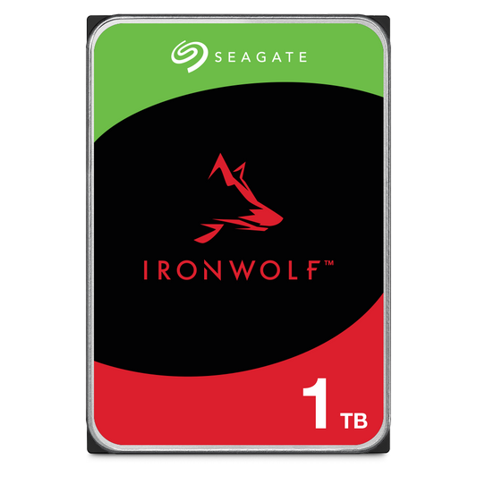 Seagate IronWolf NAS Hard Drive (1 TB – 18 TB)