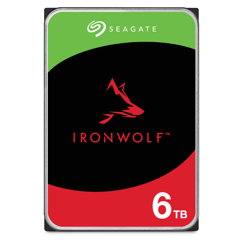Seagate IronWolf NAS Hard Drive (1 TB – 18 TB)