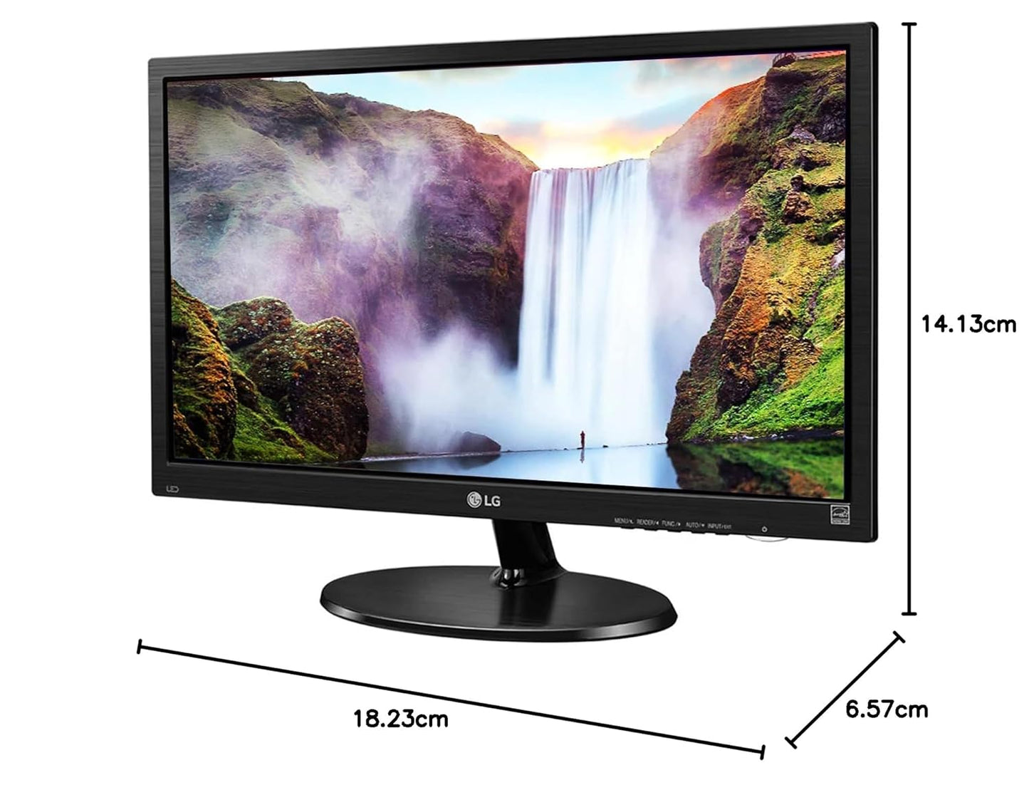 LG 20M39H 19.5-inch HD Ready LED Monitor (Black)